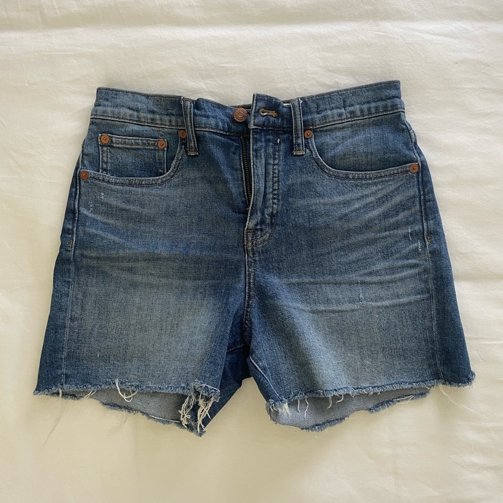 Madewell Jean Shorts High Rise